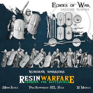 Numidian Warriors - Echoes of War: Punic Wars