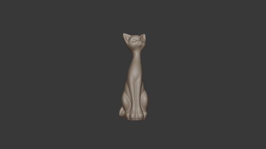 Cat figurine