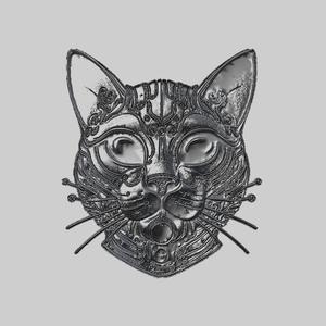 Cat Animal Metal Head