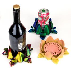 Flower: Self-Adjusting Coaster