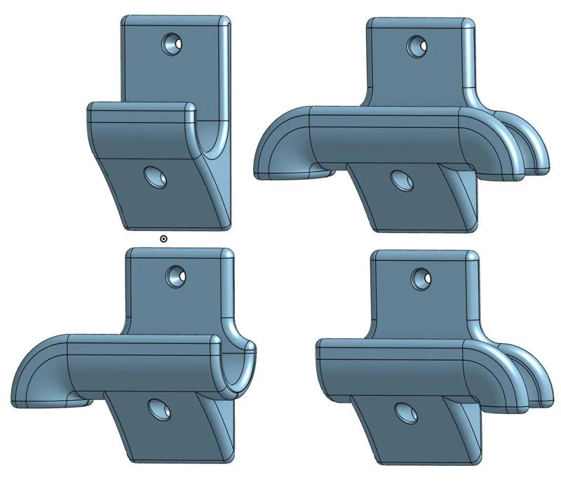 EV Charger Cable Holders / Mounts / Hooks   