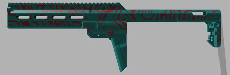 2 Tone Damascus Lynx   