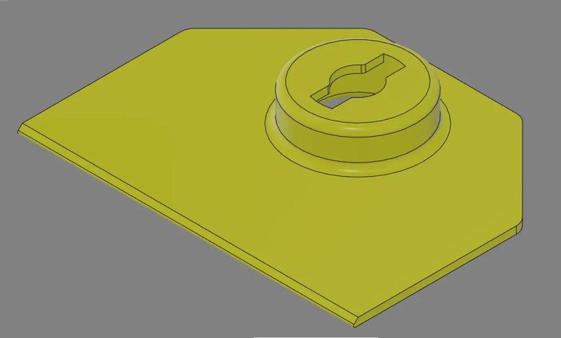 Volvo 740 Jalussi/rear window louver fasteners   