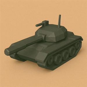 Low Poly Tank   