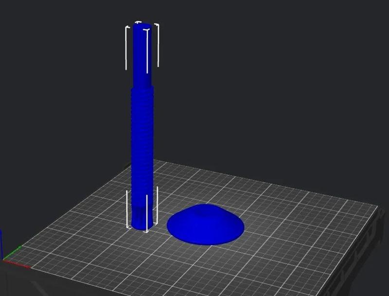 Stronger Pastamatic Takeup Spindle   