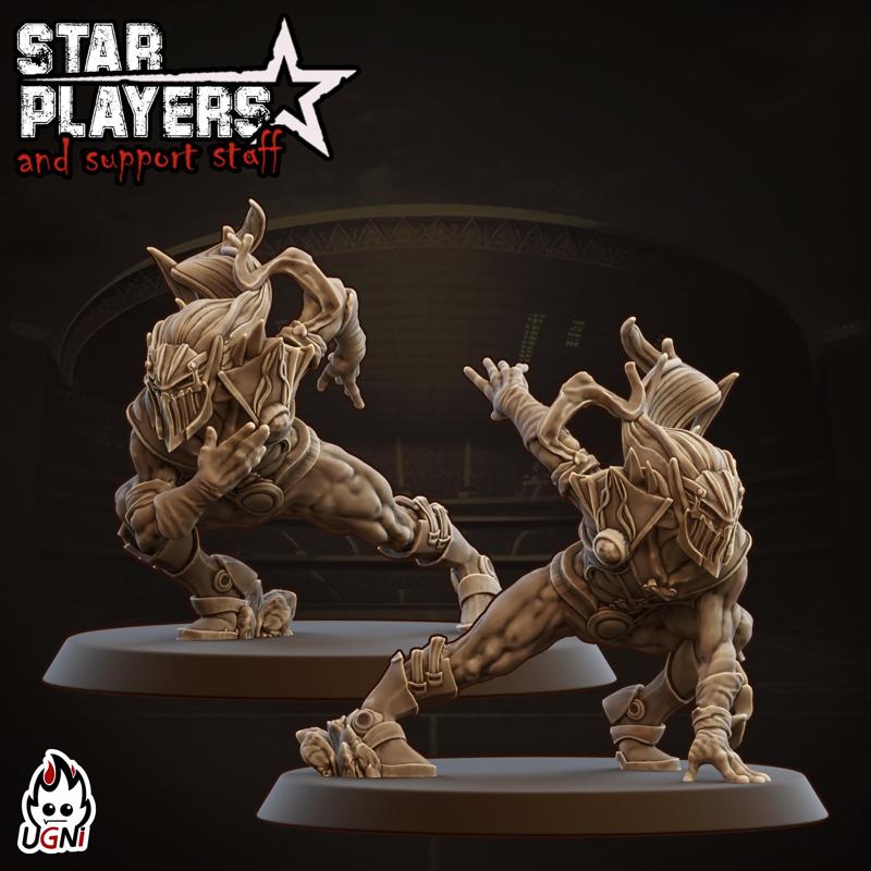 x2 Elven brothers #01 - Star Player - Elves - UGNI - Fantasy Football