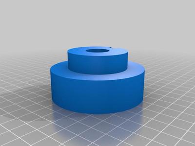 Ford Aerostar transmission crossmember bushing.