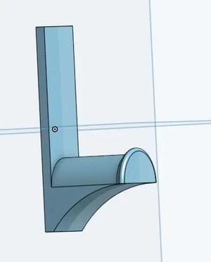 Garmin HR Strap Command Strip Hook   