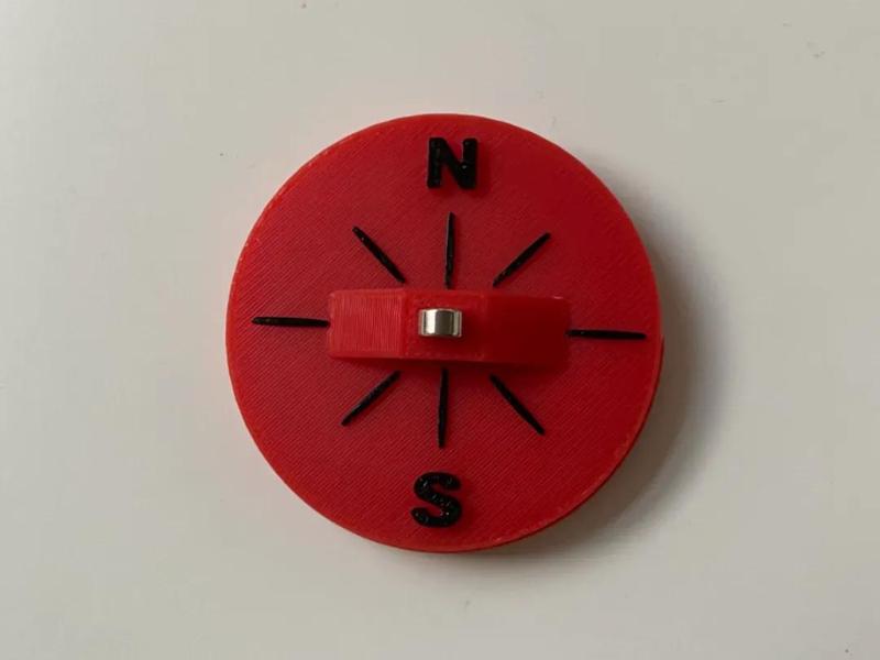Magnetic Pocket Compass   