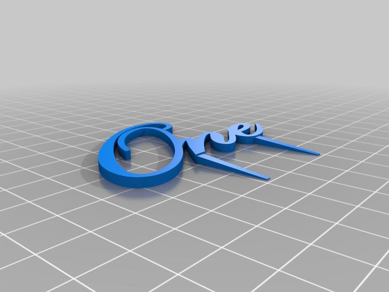 Cake Topper - One