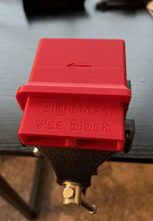 Sig Sauer Cross Vise Mount Block