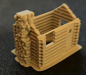 Log Cabin w/ Stone Fireplace