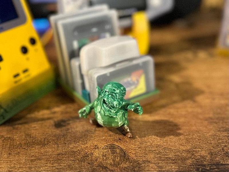 Wario Gameboy Cartridge Stand