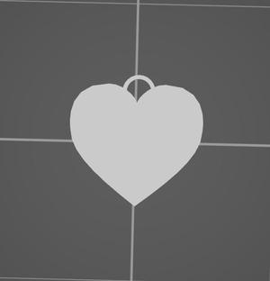 Heart keychain 