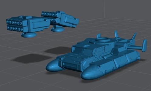 Harasser Hovercraft