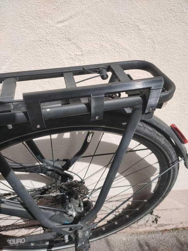 Adapter Haibike Gepäckträger - Ortlieb Fahrradtasche