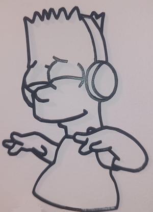 Bart Simpson Wall Art