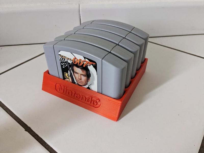 Nintendo Cartridge Stand (NES, SNES, N64)