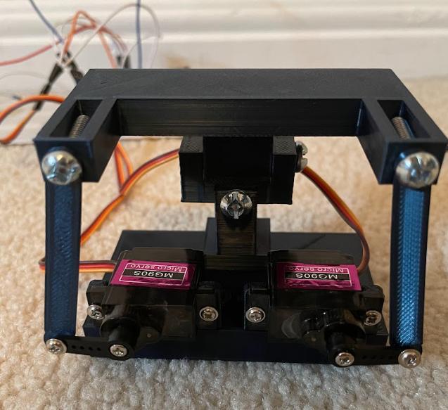 small animatronic neck mechanism