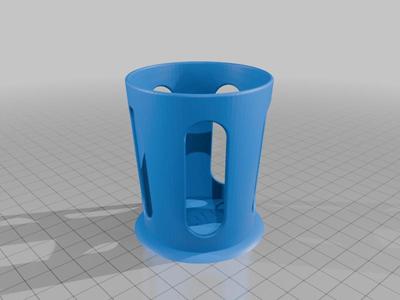 Porta bicchiere di plastica monouso 