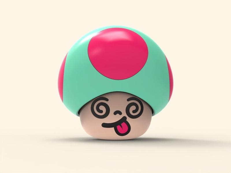 mushroom psyche box