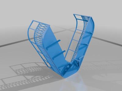 1/350 Warspite Stern Gallery