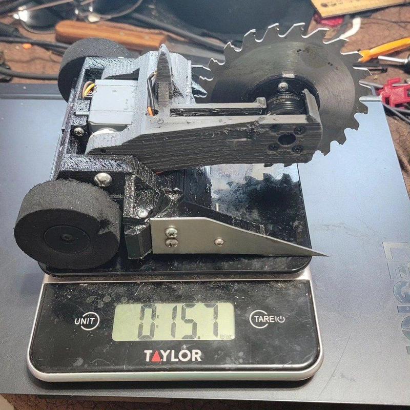 Shuriken 2025 1lb Antweight Combat Robot