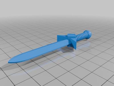 Power Sword from Philips CD-i Zelda Games (1/12 scale)