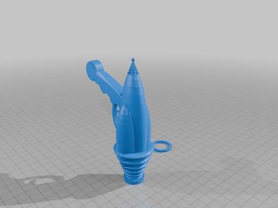 Sci Fi Ray Gun and tip