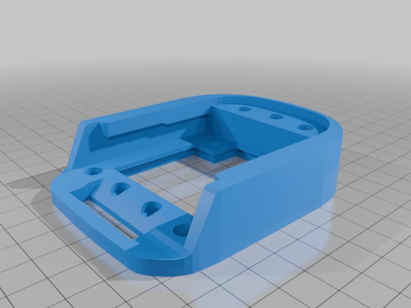 Makita battery mount