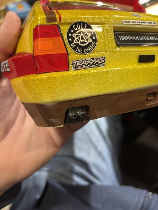 Tamiya TT02 Lancia Delta Exhaust tips