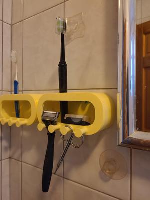 Wall mounted Toothbrush Holder