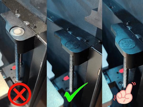 dust cover p1, x1 Z-axis dust cover