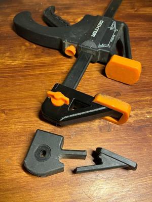 Clamp part
