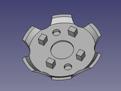 Gliderol door lock inside knob / plastic rotator