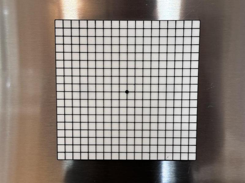 Amsler Grid for Age-Related Macular Degeneration — Refrigerator Magnet