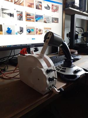 BF109 inspired Throttle (fully functional)