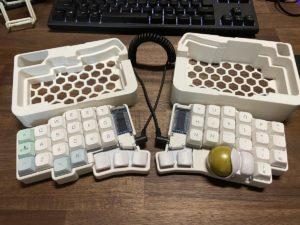 Keyball44 Case & Extension parts