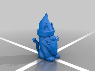 Gnome kitty