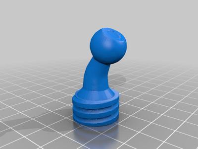 Angled Ball Extender for Mounting to extrusion