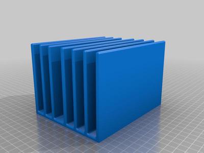 6 row palette organizer