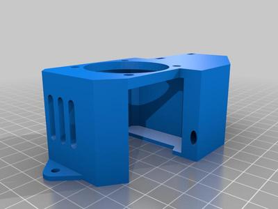 Ender3 v2 Direct Drive Hotend Duct
