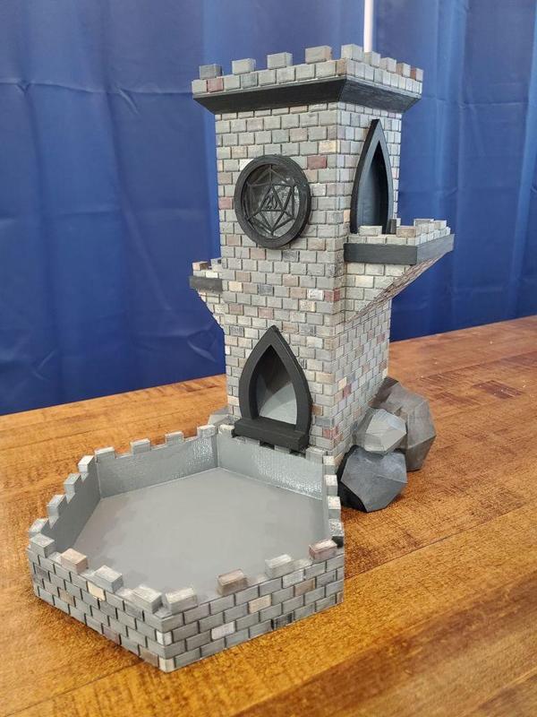 Bricked Dice Box