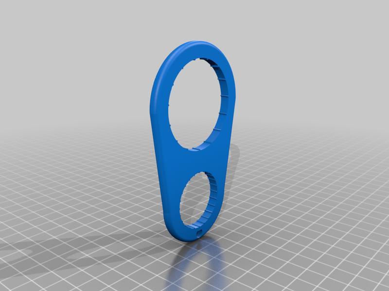 Screw cap bottle/jug opener 