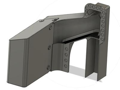 X1C P1S Enclosed Magnetic Detachable Poop Chute