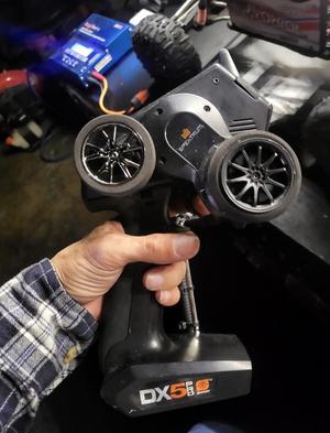 DX5C Pro rear steering wheel adapter 