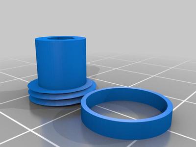 Haslab Proton Pack Cyclotron Lid Quick Disconnect Adapter