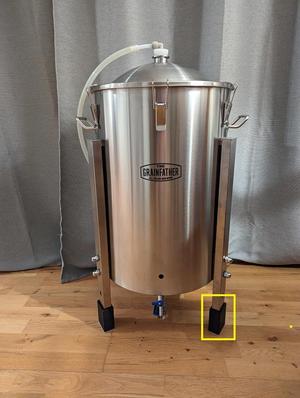 Grainfather SF70 feet extensions