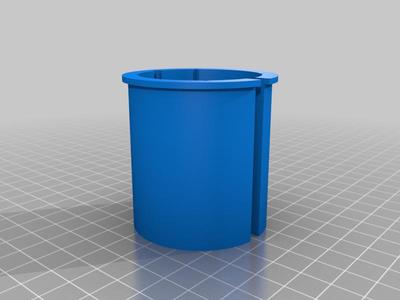 52mm to 44mm CNC spindle adapter