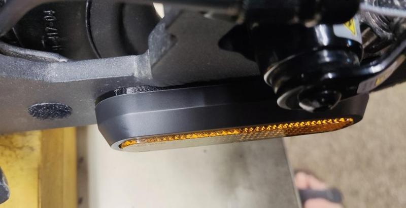 Xiaomi 1s E-Scooter Reflector Adaptor Fender 